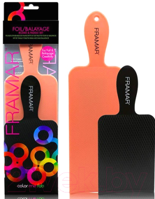 Планшет для окрашивания волос FRAMAR Paddle Pack Black & Pink