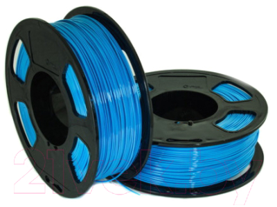 Пластик для 3D-печати U3Print GF PETG 1.75мм 1кг (голубой)