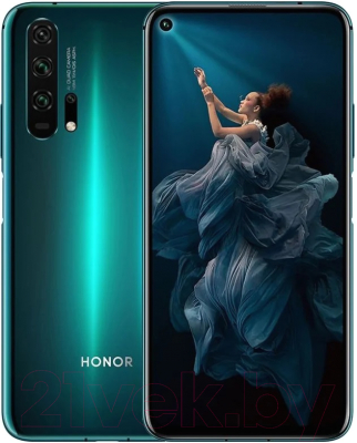 Смартфон Honor 20 Pro 8GB/256GB / YAL-L41 (мерцающий бирюзовый)