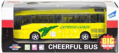 Автобус игрушечный Big Motors XL80136L (инерционный)