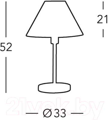 Прикроватная лампа Kolarz Hilton 264.70.4