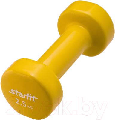 Гантель Starfit DB-101 (2.5кг, желтый)