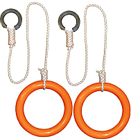 Кольца для спортивного комплекса Формула здоровья КГ01В (оранжевый) - 