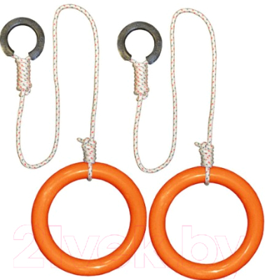Кольца для спортивного комплекса Формула здоровья КГ01В (оранжевый)