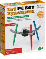 

Конструктор ND Play, Робот-художник 3 в 1 / NDP-029