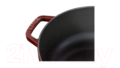 Кокотница Staub La Cocotte Петух 11752487 (гранат)