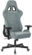 Миниатюра изображения товара Кресло геймерское Бюрократ Viking Khight LT28 Fabric (серо-голубой/крестовина металл)