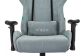 Миниатюра изображения товара Кресло геймерское Бюрократ Viking Khight LT28 Fabric (серо-голубой/крестовина металл)