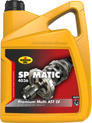 Трансмиссионное масло Kroon-Oil SP Matic 4036 / 36750 (5л)