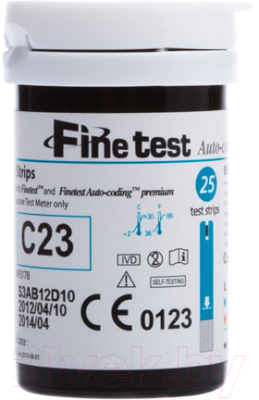 Глюкометр Infopia Finetest Auto-Coding Premium (+25 тест-полосок)