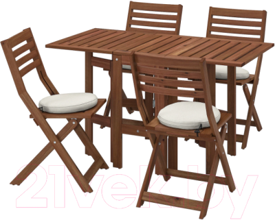 

Комплект складной мебели Ikea, Фресен/Дувхольмен 093.284.56