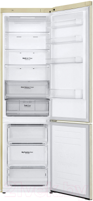 Холодильник с морозильником LG DoorCooling+ GA-B509MEQZ