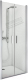 Душевая дверь Roth Tower Line TCN2/120 (матовое серебро/печатный узор) - 