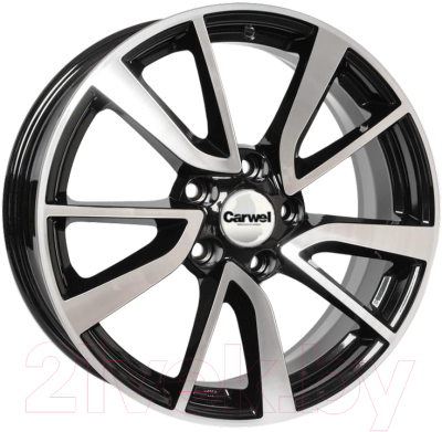

Литой диск Carwel, Кадам 162 Qashqai 17x7" 5x114.3мм DIA 66.1мм ET 40мм AB