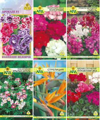 Набор семян цветов АПД Цветущий дом / A203661