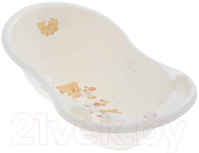 

Ванночка детская Tega, Белый, Мишка / MS-004-118