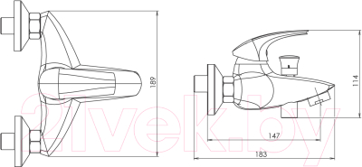 Смеситель Novaservis 57020/1.0