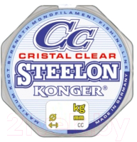 

Леска монофильная Konger, Steelon Cristal Clear 0.35мм 150м / 240150035