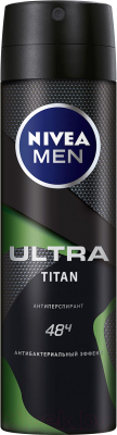 

Антиперспирант-спрей Nivea, Men Ultra Titan