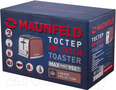 Тостер Maunfeld MF-821CH
