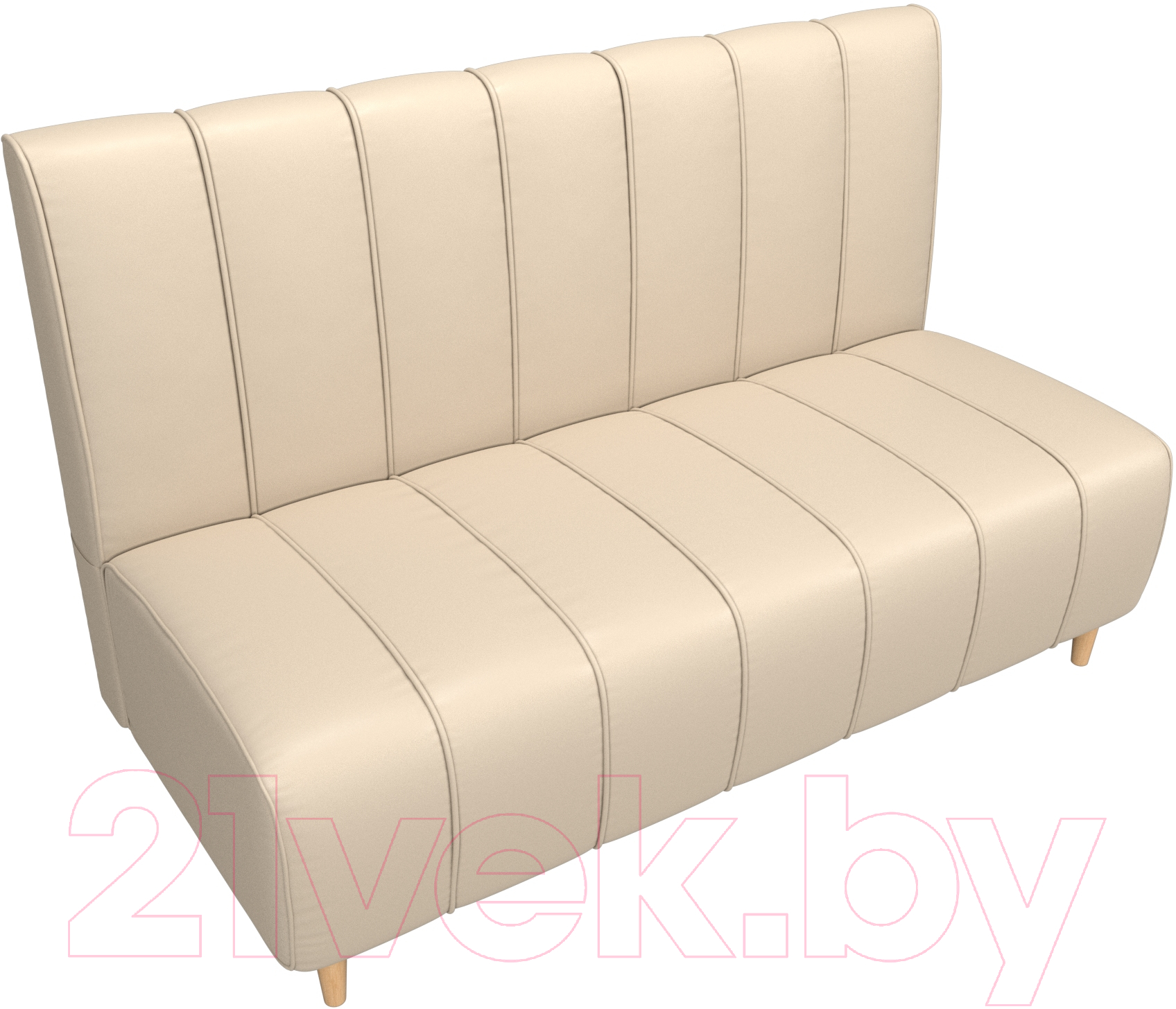 Скамья кухонная мягкая Лига Диванов Ральф 241 / 104148 (экокожа, бежевый) — фото 3