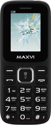 Мобильный телефон Maxvi C26 (черный)