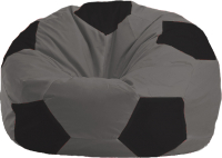 Бескаркасное кресло Flagman Мяч Стандарт М1.1-475 (темно-серый/черный) - 