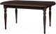 Обеденный стол Мебель-Класс Аполлон-01 (темный орех) - 