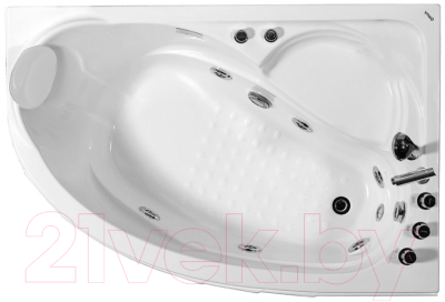 Ванна акриловая Gemy G9009 B R 150x100 (с гидромассажем)