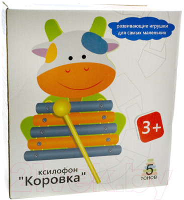 Музыкальная игрушка Ningbo Ксилофон Коровка / RY91N1071
