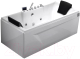 Миниатюра изображения товара Ванна акриловая Gemy G9065 K R 175x85 (с гидромассажем)