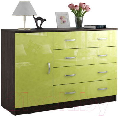 

Комод MFMaster, Милан-016 Глянец / МСТ-КДМ-16-ВЛ-ГЛ