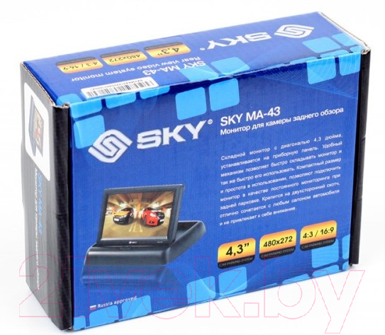 Монитор для камеры заднего вида SKY MA-43