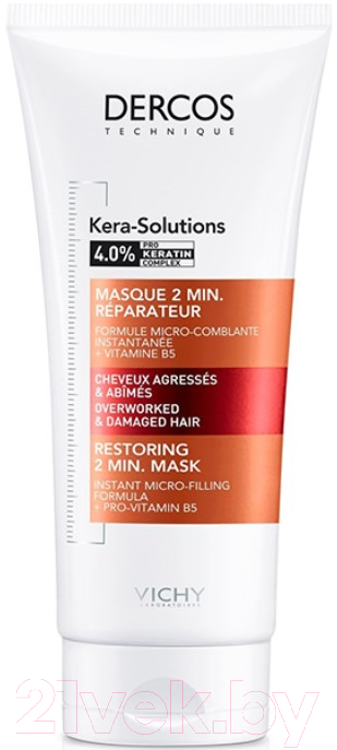 Маска для волос Vichy Dercos Technique Kera-Solutions с комплексом про-кератин
