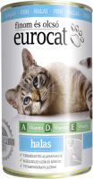Влажный корм для кошек Eurocat С рыбой / ED205 (415г) - 