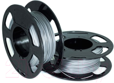 

Пластик для 3D печати U3Print, PLA Aluminium 1.75мм 1кг