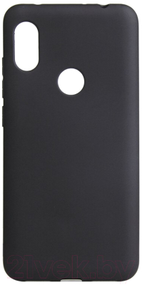 Чехол-накладка Case Matte для Honor 8A (черный, матовый)