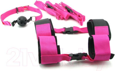 БДСМ-набор Pipedream Pink Passion Bondage Kit 138597 / PD3842-00