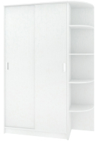 Шкаф-купе Кортекс-мебель Лагуна ШК06-00 (белый, правая консоль) - 