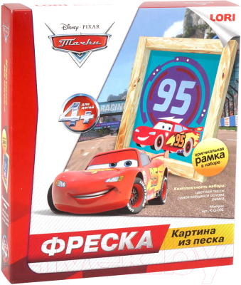 

Набор для творчества Lori, Фреска. Disney Маккуин / Кпд-002