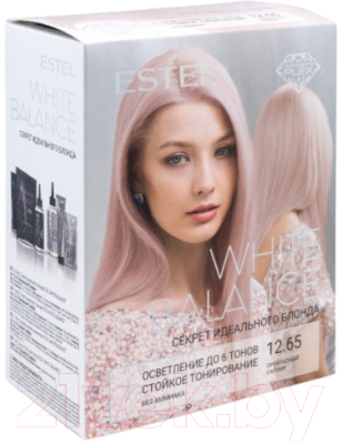 Крем-краска для волос Estel White Balance 12.65 прекрасный сапфир