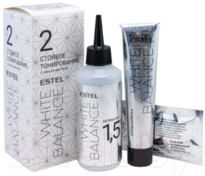 Крем-краска для волос Estel White Balance 12.65 прекрасный сапфир