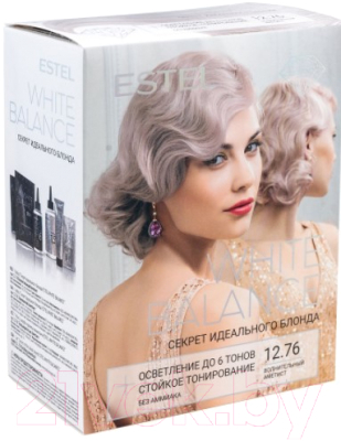Крем-краска для волос Estel White Balance 12.76 (волнительный аметист)