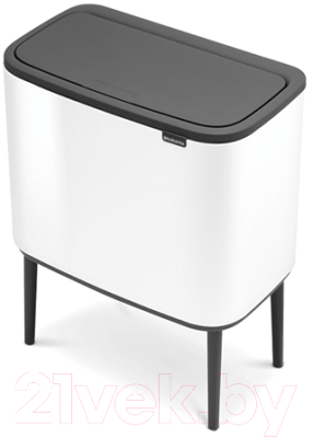 Мусорное ведро Brabantia Bo Touch Bin / 313509 (36л, белый)