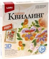 Набор для творчества Lori Квиллинг. Панно картина 3D Летняя палитра / Квл-013 - 