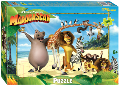 Пазл Step Puzzle Мадагаскар 3 / 94103 (160эл)