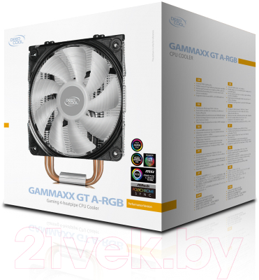 Кулер для процессора Deepcool GammaXX GT A-RGB (DP-MCH4-GMX-GTE2-ARGB)