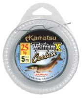 Набор поводков рыболовных KAMATSU Volfram Carbon / 276005015 - 