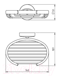 Мыльница Novaservis 0148.0