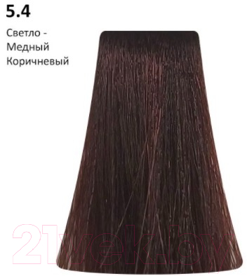 Крем-краска для волос BB One Picasso Colour Range 5.4 светло-медный коричневый (100мл)